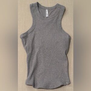 Fabletics High Neck Ribbed Tank M
